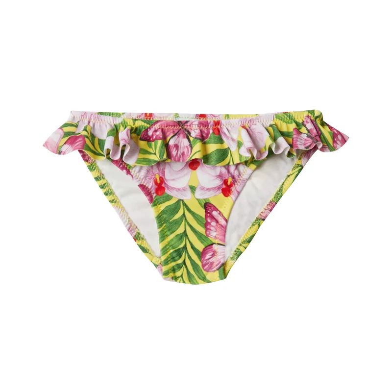 GIRL'S SWIM BOTTOM ORCHIDS