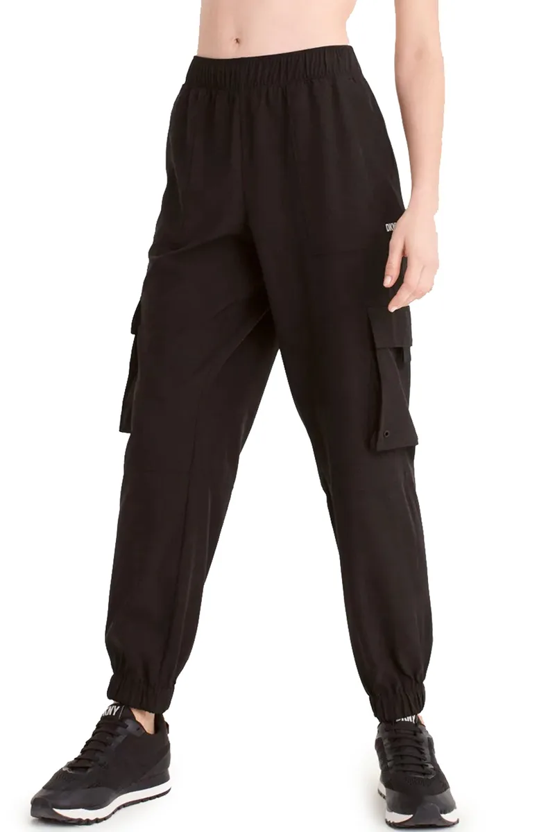 Παντελόνι Υφασμάτινο DKNY Cargo DP2P2720-BLK Γυναικείο