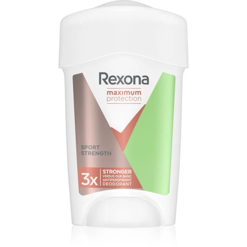 Rexona Maximum Protection Sport Strength κρεμώδες αποσμητικό για την αντιμετώπιση της υπερβολικής εφίδρωσης 45 ml