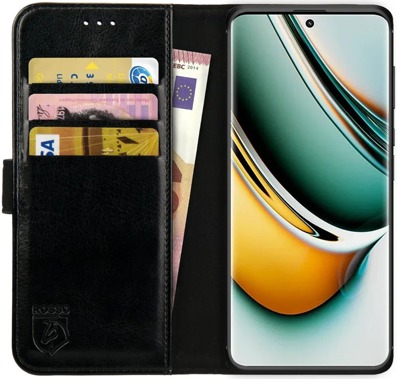 Κόκκινο Element PU Θήκη Πορτοφόλι Realme 11 Pro - Black (8719246398797)