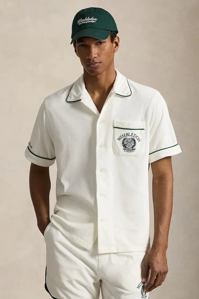 Polo Ralph Lauren πουκάμισο ανδρικό βαμβακερό Wimbledon