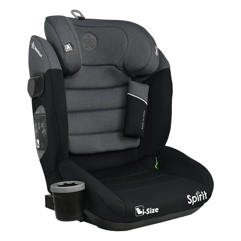 Κάθισμα Αυτοκινήτου Bebe Stars Spirit Isofix I-Size 100-150Cm Steel Grey