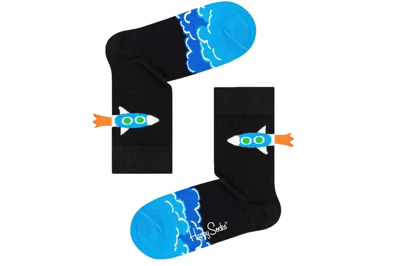 Κάλτσες Happy Socks Rocket KRKT01-9300-1000 Unisex Παιδικό