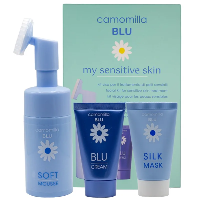 Camomilla Μπλε Promo Soft Mousse 100ml & Μπλε Cream 30ml & Silk Mask 30ml