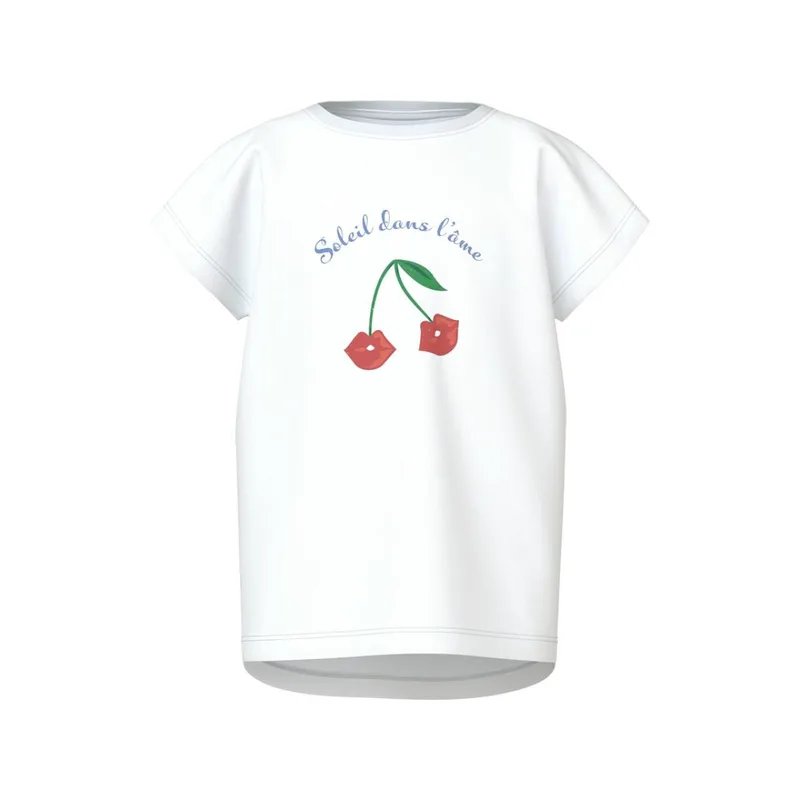 Μπλούζα μακό κορίτσι name it-13228179-Bright White