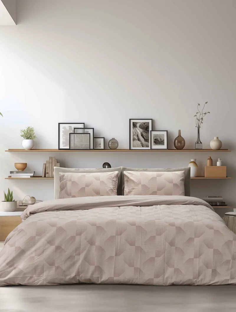 Σετ Σεντόνια Υπέρδιπλα 4 Τεμαχίων Madi Boxy 240x260