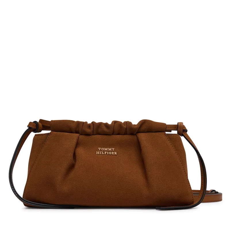 Τσάντα Tommy Hilfiger AW0AW19010 Καφέ