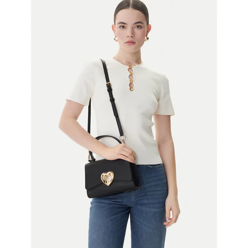 Τσάντα LOVE MOSCHINO JC4146PP1OL1600A Μαύρο