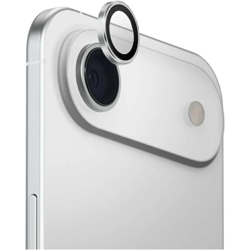 Tempered Glass iPhone Air Uniq Optix AluGuard Αντιχαρακτικό Γυαλί Προστασίας με Αλουμίνιο για Φακό Κάμερας - Starlight Silver (UNIQ-IP6.6(2025)-ALENSSIL)