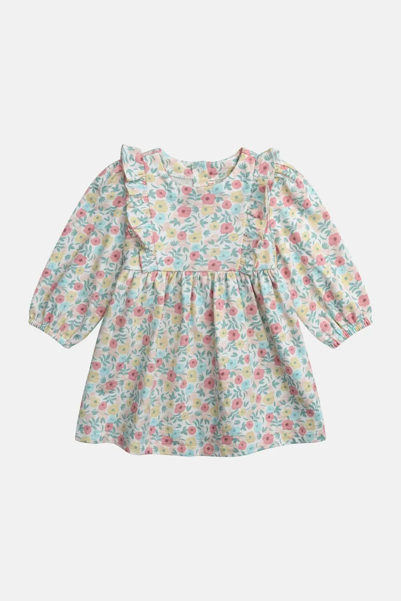 DPAM βρεφικό φόρεμα για κορίτσια "Spring Floral" - 370420 Πολύχρωμο
