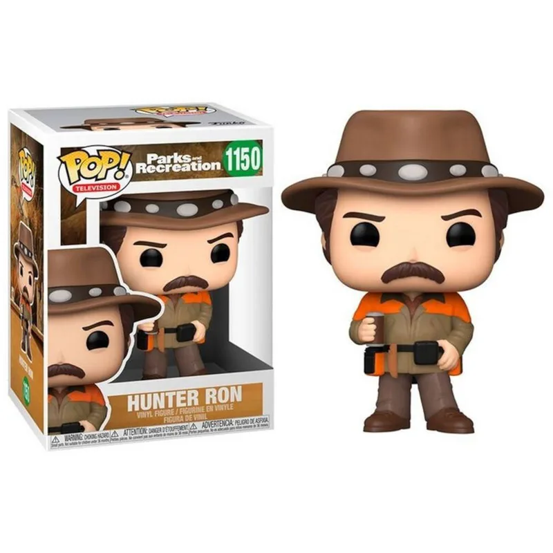 Funko Pop! Television: Parks and Recreation - Hunter Ron 1150 Vinyl Figure