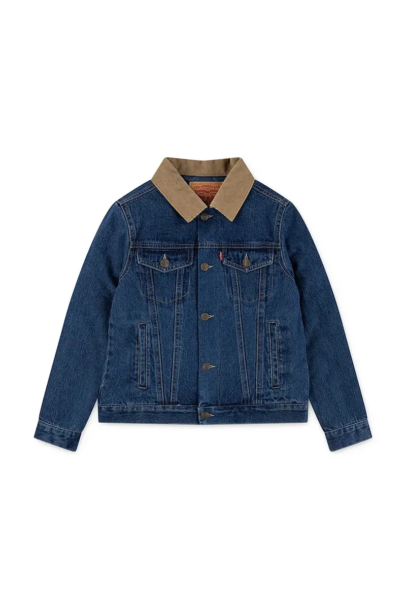 Παιδικό τζιν μπουφάν Levi's QUILTED LINED TRUCKER