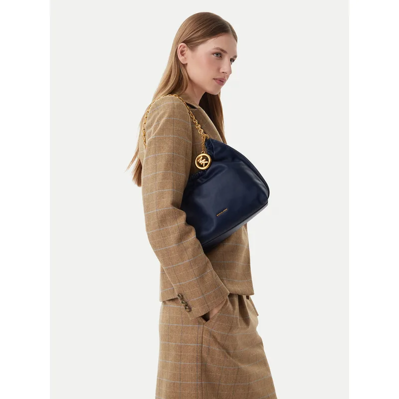 Τσάντα MICHAEL Michael Kors Indie 32S6A50C6L Σκούρο μπλε
