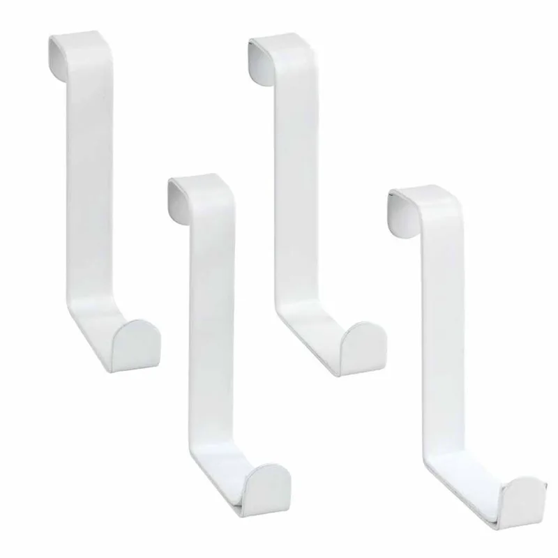 Κρεμαστράκια Πόρτας (Σετ 4τμχ) Wenko White Matte 23545100