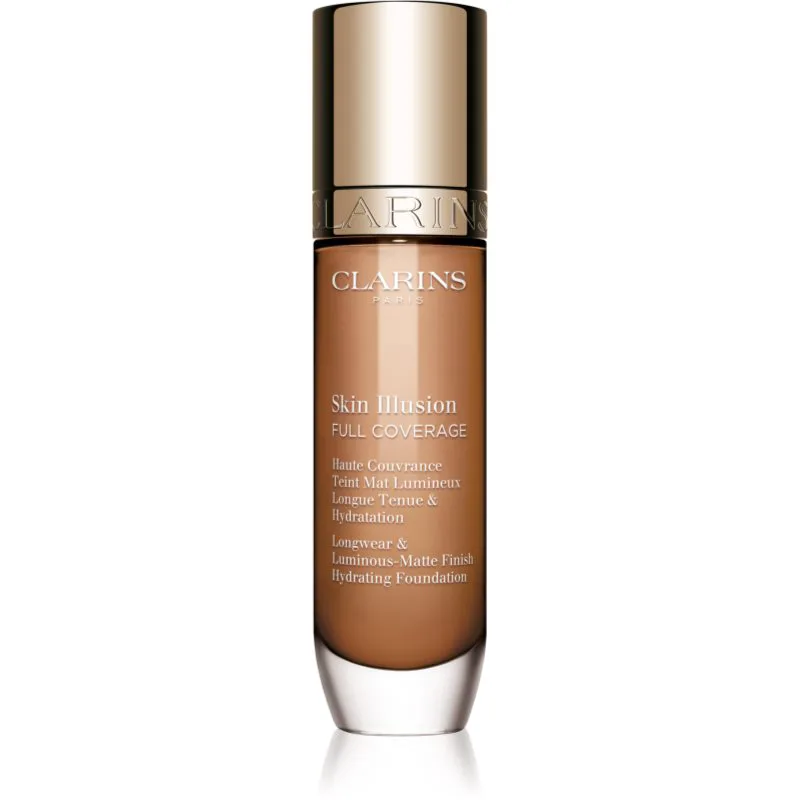 Clarins Skin Illusion Hydrating Foundation Βάση πλήρους κάλυψης απόχρωση 112.7W 30 ml
