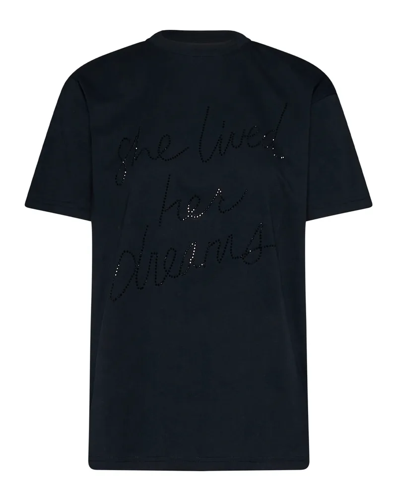 SILVIAN HEACH T-SHIRT SEIPONE GPP26412TS-BLACK Black