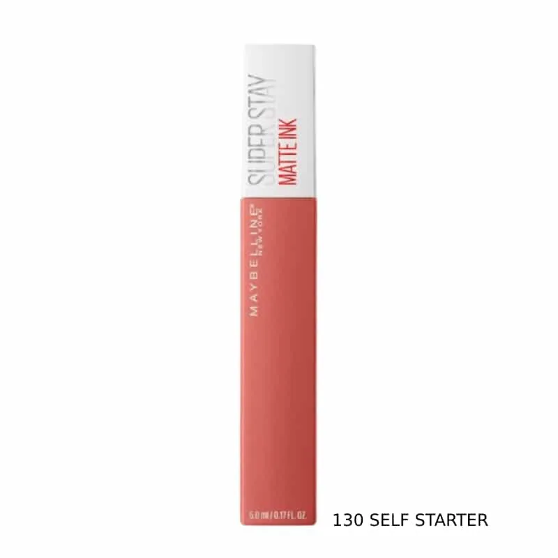 Maybelline Superstay Matte Ink Liquid Lipstick 130 Self Starter
