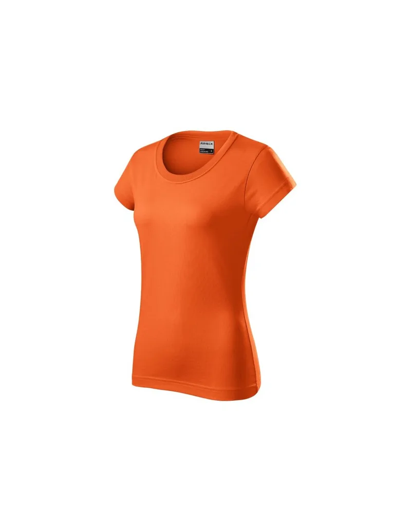 Rimeck Γυναικείο Διαφημιστικό T-shirt Κοντομάνικο σε Πορτοκαλί Χρώμα MLI-R0211