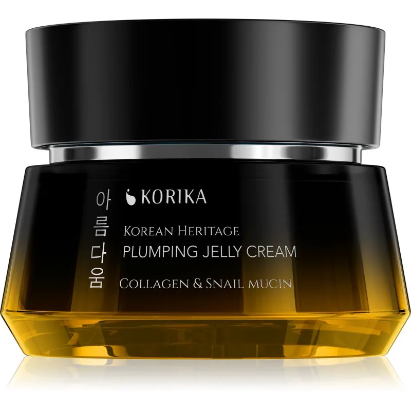 KORIKA Korean Heritage Collagen & Snail Mucin Plumping Jelly Cream ανανεωτική κρέμα με κολαγόνο 50 ml