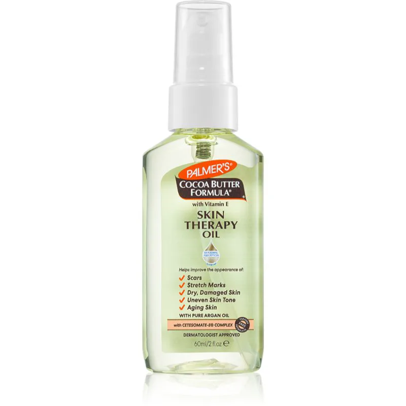 Palmer’s Cocoa Butter Formula Skin Therapy πολυλειτουργικό ξηρό λάδι για σώμα και πρόσωπο 60 ml