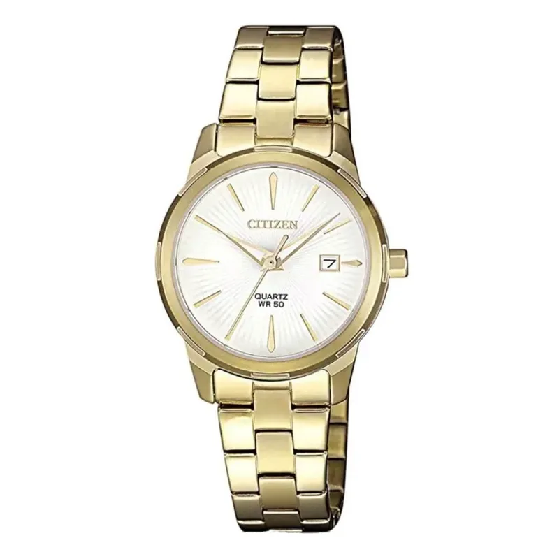 CITIZEN Classic Χρυσό Stainless Steel Bracelet EU6072-56D