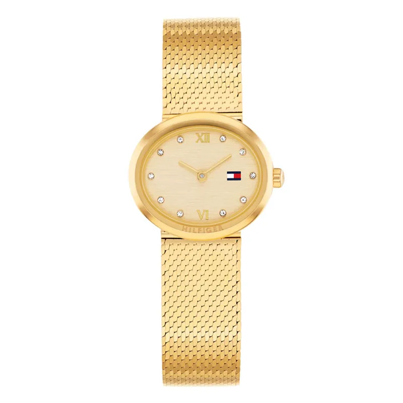 TOMMY HILFIGER Moira Χρυσό Stainless Steel Mesh Bracelet 1782847