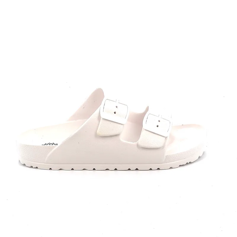 Γυναικεία Σαγιονάρα Ateneo Χρώματος Λευκό 01 SEA SANDALS.W