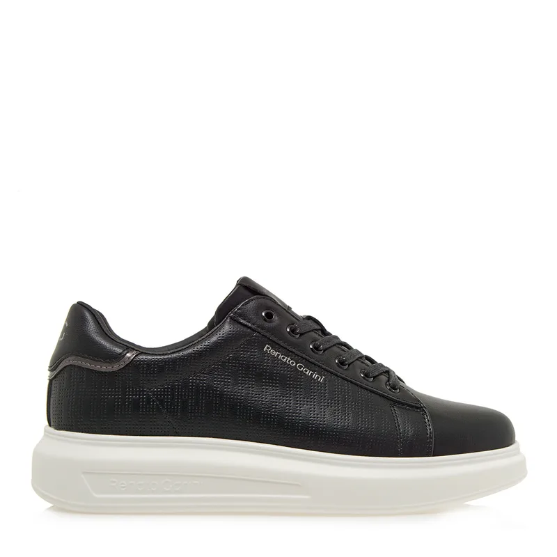 Ανδρικά Sneakers Renato Garini Marcello-2215B S5700512307V Μαύρο Στάμπα