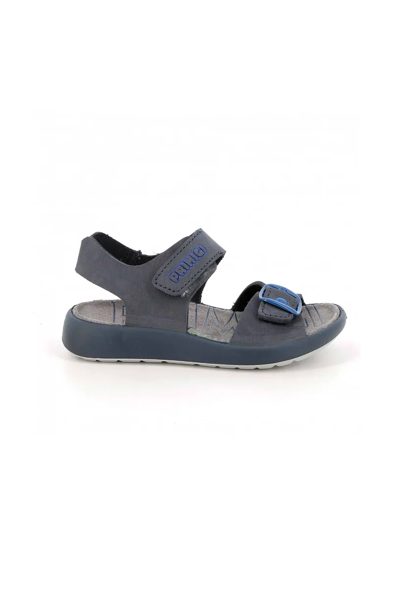 Primigi παιδικά δερμάτινα σανδάλια με velcro "Palmer for Change" - 5897122 Μπλε