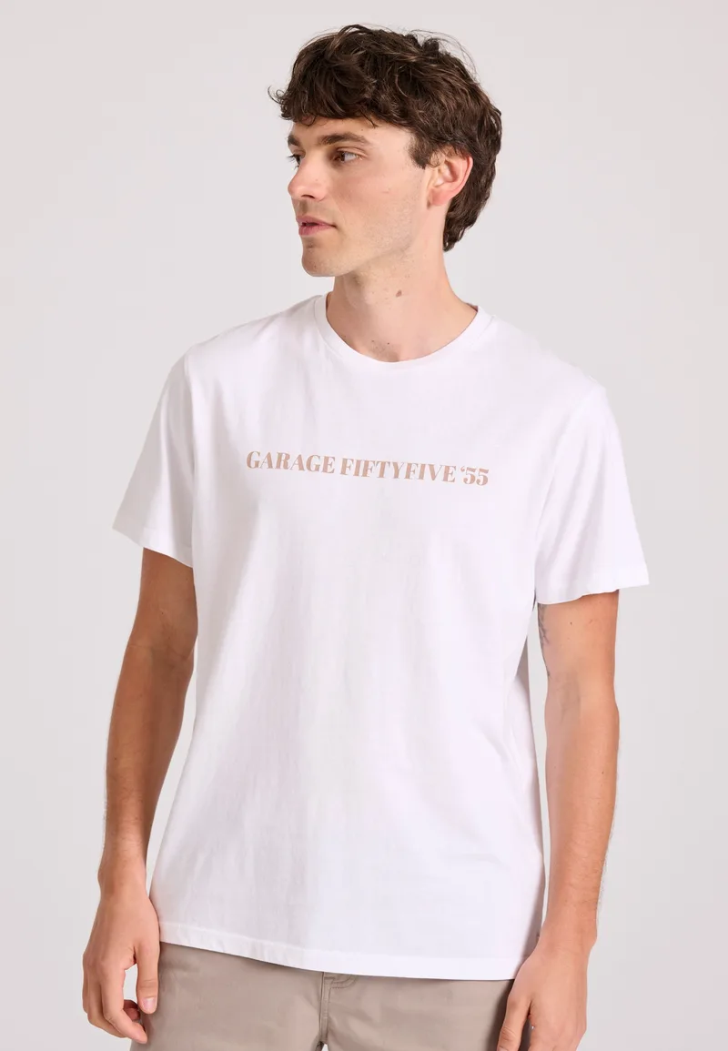 Ανδρικό t-shirt με τύπωμα στο στήθος Garage 55