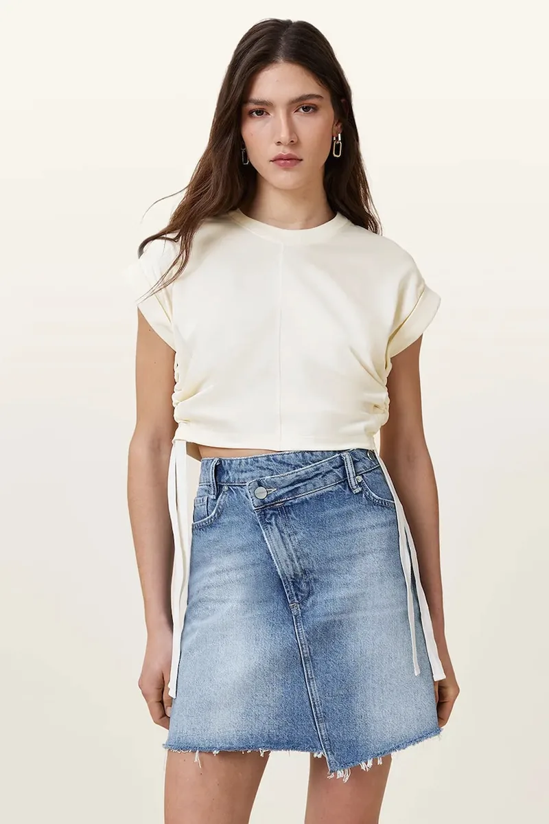 Μπλουζάκι AllSaints MIRA SATIN