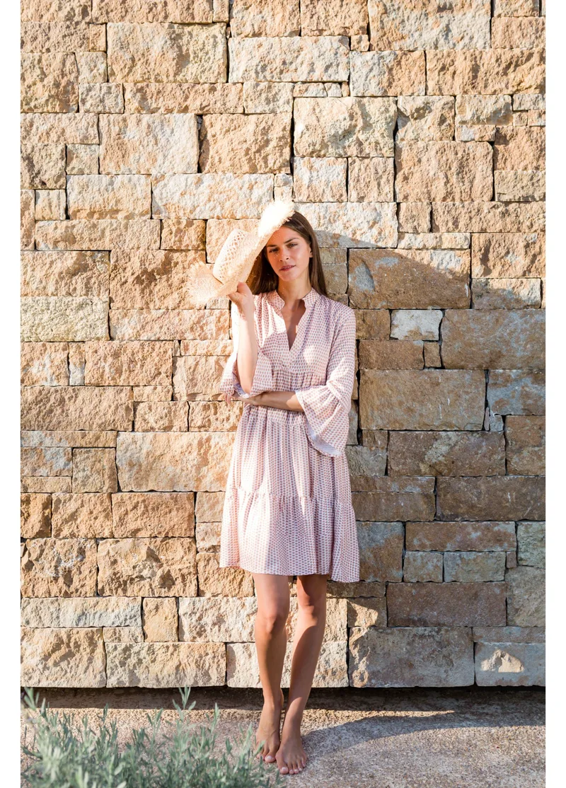 Ροζ Label Beachwear - Γυναικείο Φόρεμα PINK LABEL