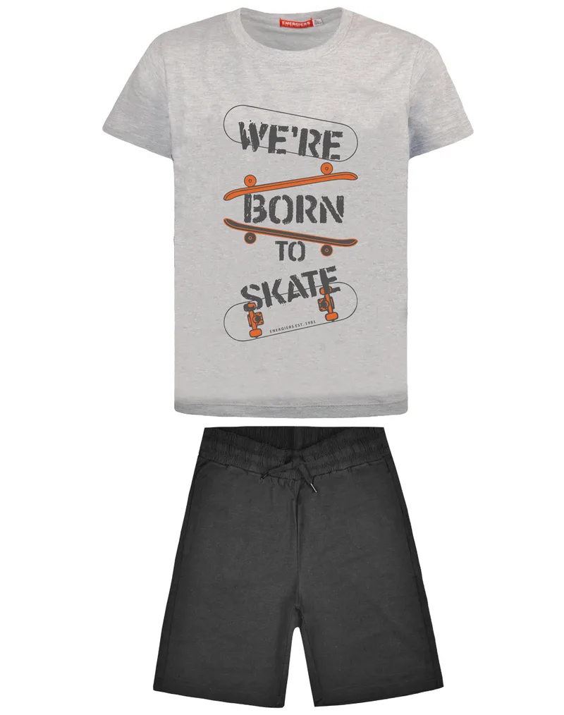 Μακό σετ Born to Skate | ΜΑΥΡΟ