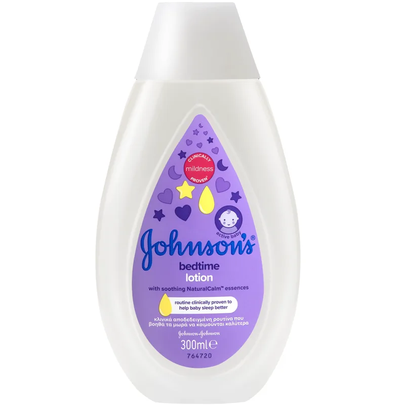 Johnson's Baby Bedtime Body Lotion Βρεφική Ενυδατική Λοσιόν Σώματος για Καλύτερο Ύπνο 300ml