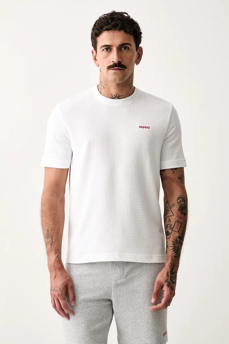 HUGO Ανδρικό t-shirt lounge με βαμβάκι Austin T-Shirt