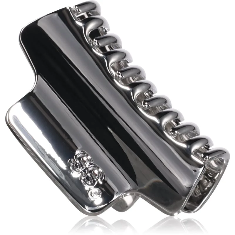 Sister's Aroma Metal Hair Clip Maxi Κλάμερ μαλλιών χρώμα Silver 1 τμχ