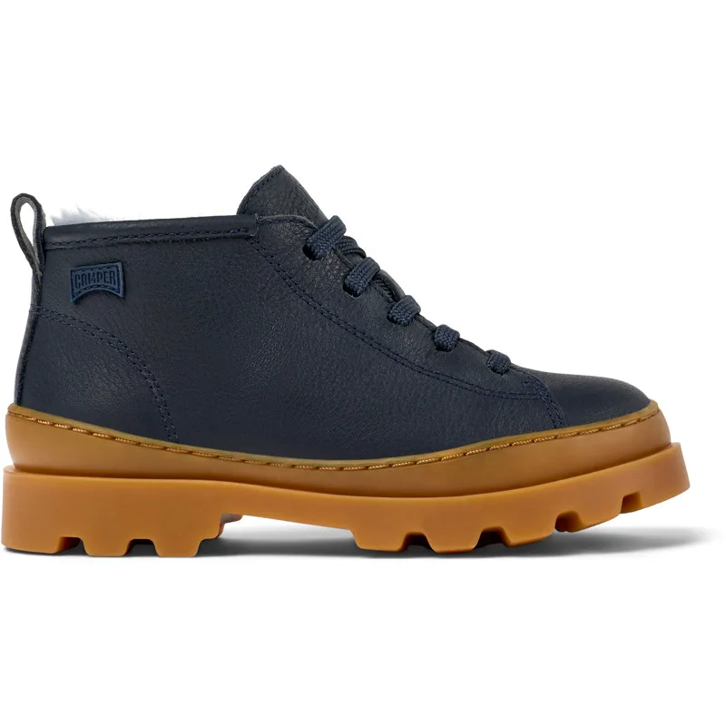 CAMPER Brutus - Μπότες Για Παιδιά - Μπλε, Μέγεθος 31, Smooth leather