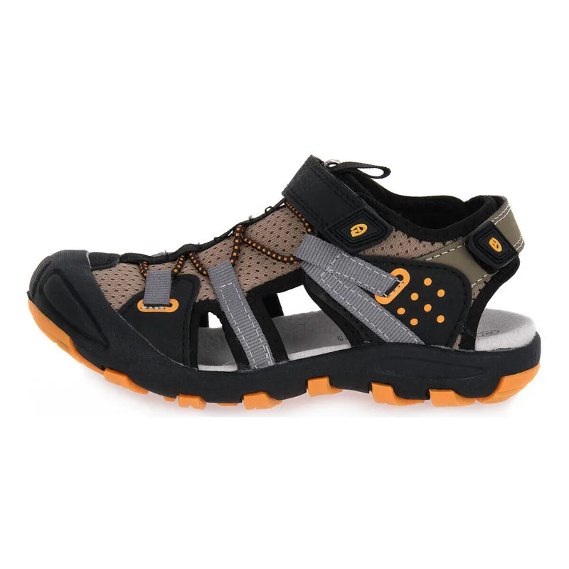 Σανδάλια χωρίς τακούνι Grunland NERO 91PACK