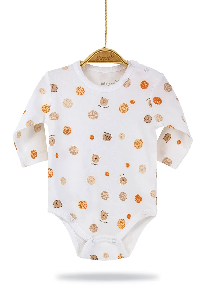 Κορμάκι Βρεφικό με μακρύ μανίκι Unisex 56771
