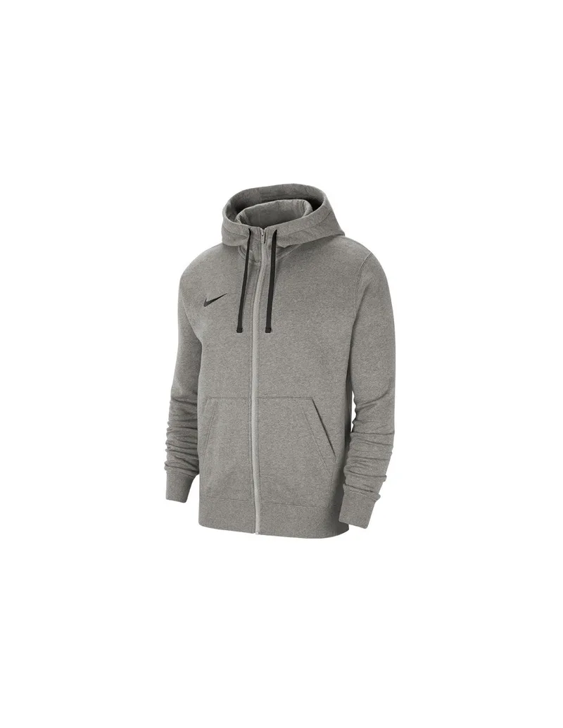 Nike Park 20 Ανδρική Φούτερ Ζακέτα με Κουκούλα και Τσέπες Γκρι CW6887-063