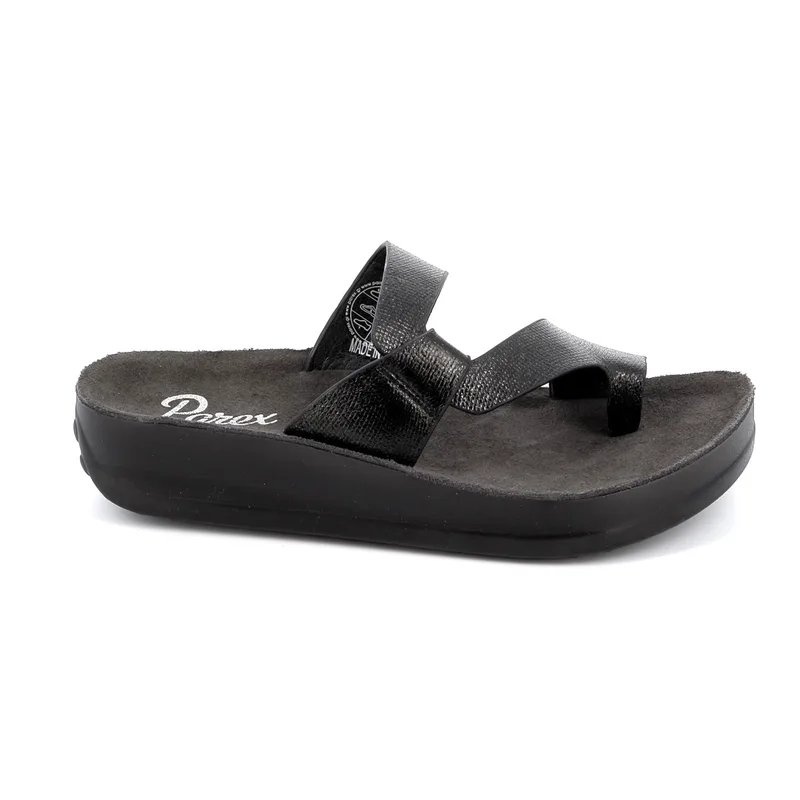 Γυναικεία Comfort Παντόφλα Parex Χρώματος Μαύρο 11529023.B