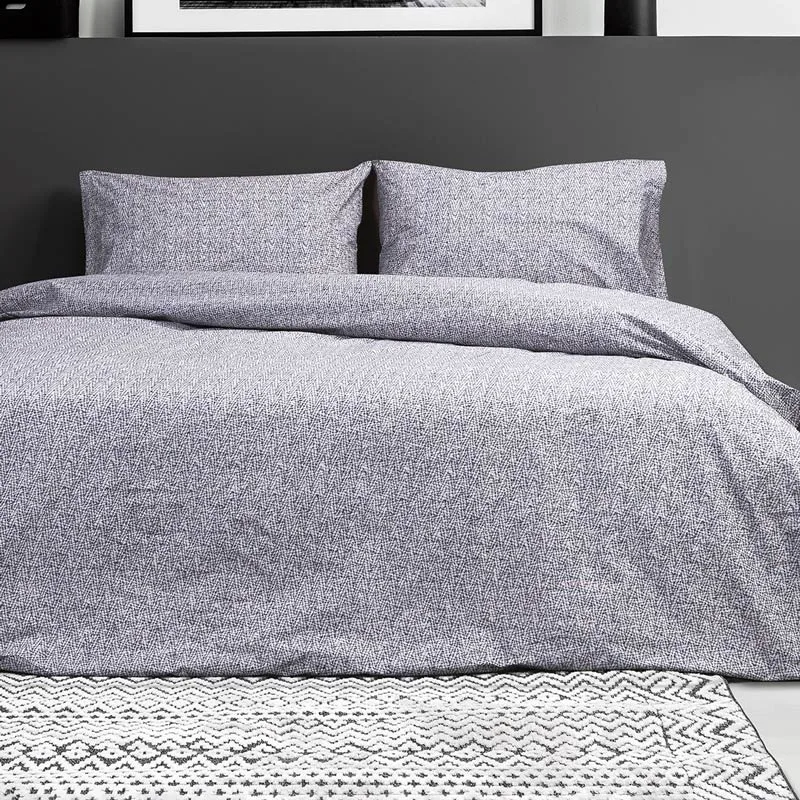 Παπλωματοθήκη Υπέρδιπλη Σετ 230x250 Beauty Home Tonic 12073 Grey 230x250