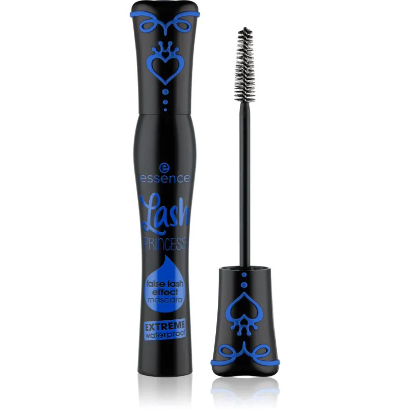 essence Lash PRINCESS EXTREME Waterproof αδιάβροχη μάσκαρα απόχρωση Black 12 ml