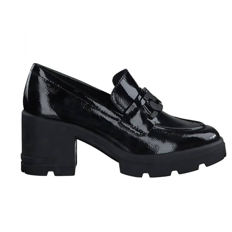 S.OLIVER LOAFER 5-24401-31 018 BLACK PATENT
