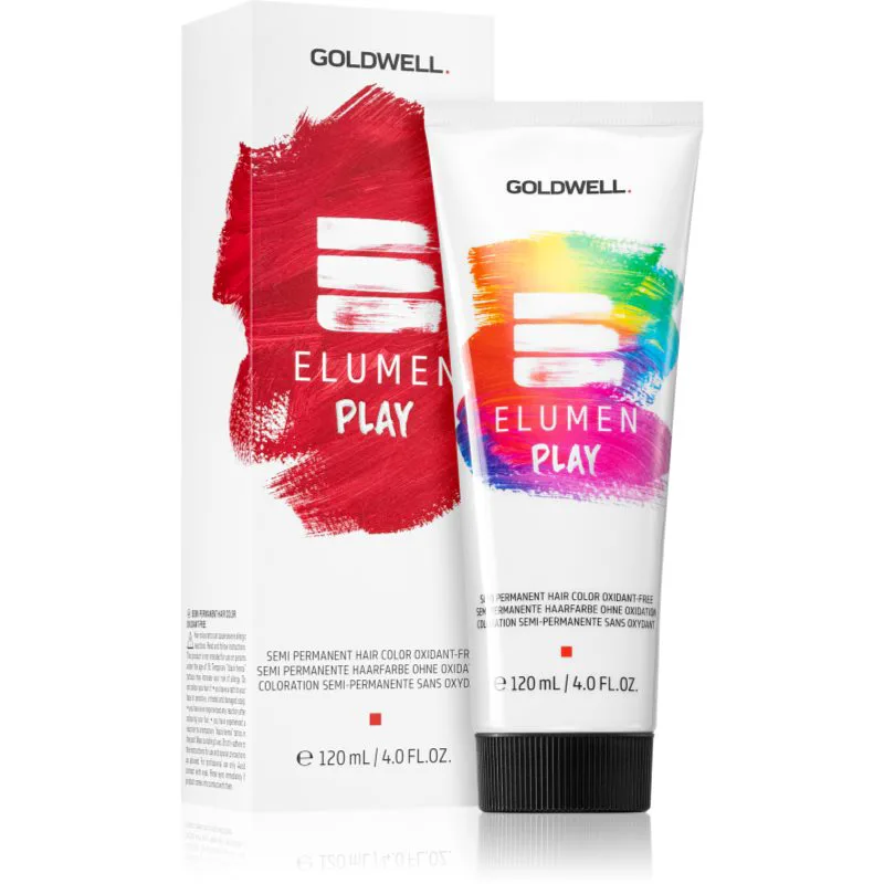 Goldwell Elumen Play βαφή μαλλιών Red 120 ml