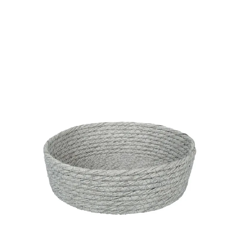 Καλάθι Σερβιρίσματος Rattan Γκρι 20x6εκ. ESPIEL FEX102 (Χρώμα: Γκρι, Υλικό: Ραττάν) - ESPIEL - FEX102