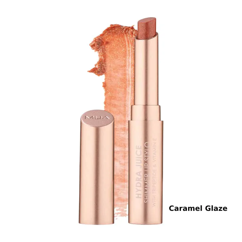 MUA Shimmer Peptide Lip Stylo Caramel Glaze