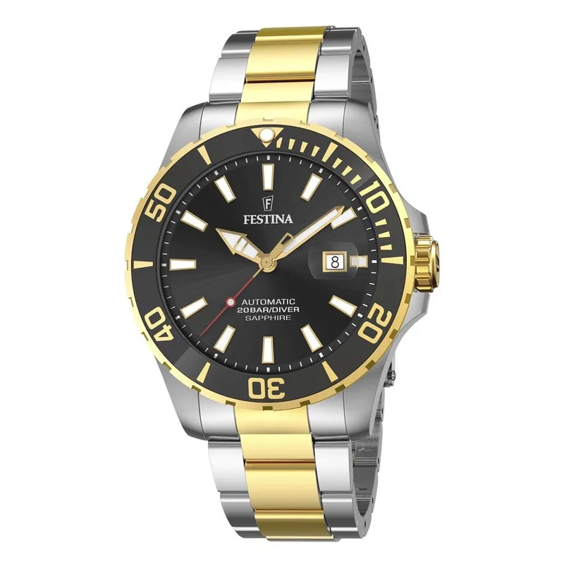FESTINA Automatic Two Tone Stainless Steel Bracelet F20532/2