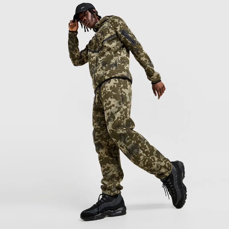 Nike Tech Fleece Camo Ανδρικό Παντελόνι Φόρμας (9000234255_70034)