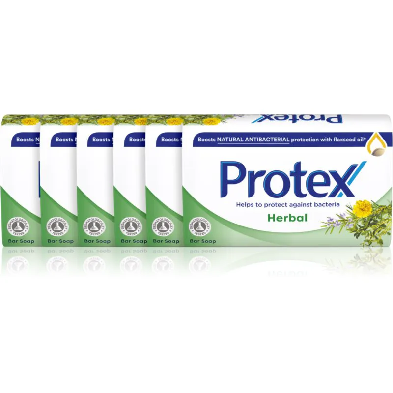 Protex Herbal Μπάρα σαπουνιού 6x90 γρ